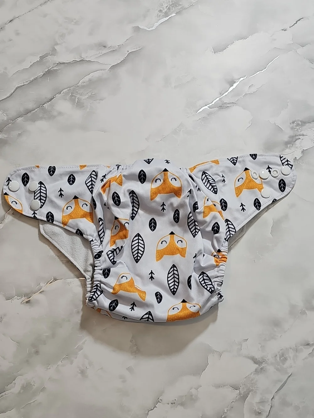 Reusable Pocket Cloth Diaper Adjustable Snaps